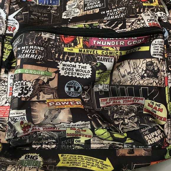 Marvel comic backpack - Picture 5 of 5
